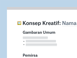 Tidak ada lagi file yang berceceran dan utas email tanpa akhir dengan klien. Tangkap informasi proyek, bagikan hasil kerja, dan kumpulkan umpan balik yang ditargetkan dalam satu dokumen bersama. preview