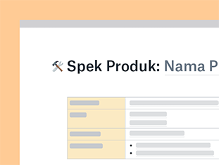 Buat satu sumber informasi andal untuk tim Anda. Kumpulkan persyaratan, tambahkan cuplikan kode serta desain, dan dapatkan masukan dari pemangku kepentingan. preview