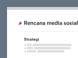 Lihat rencana kampanye, kemajuan, dan pelaporan dalam satu tempat. Buat draf konten, kumpulkan edit serta umpan balik, dan bagikan hasil kampanye dengan postingan sosial yang disematkan. preview